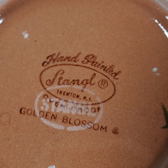 VINTAGE Stangl Golden Blossom Fruit Small Appetizer Bowl 5.5" Diameter USA Lot 4 - Picture 5 of 5